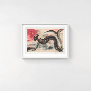 Wangechi Mutu - WaterSpirit washed Pelican, 2022 - Pinto Gallery