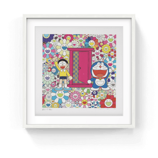 We Came to the Field of Flowers Through Anywhere Door (Dokodemo Door)!, 2019-Takashi Murakami-Pinto Gallery