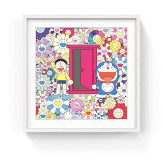 We Came to the Field of Flowers Through Anywhere Door (Dokodemo Door)!, 2019-Takashi Murakami-Pinto Gallery