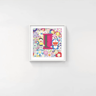 We Came to the Field of Flowers Through Anywhere Door (Dokodemo Door)!, 2019-Takashi Murakami-Pinto Gallery