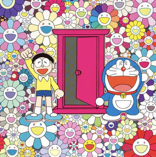 We Came to the Field of Flowers Through Anywhere Door (Dokodemo Door)!, 2019-Takashi Murakami-Pinto Gallery
