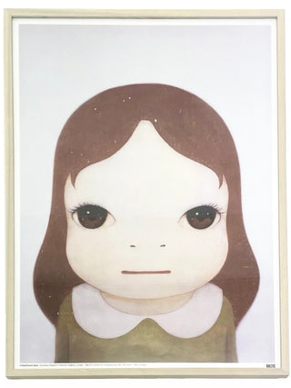 Cosmic Girl, Eyes Open & Eyes Closed (set of 2), 2008-Yoshitomo Nara-Pinto Gallery