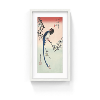 White Plum Blossoms and Jutaicho, After 1834-Utagawa Hiroshige (Andō Hiroshige)-Pinto Gallery