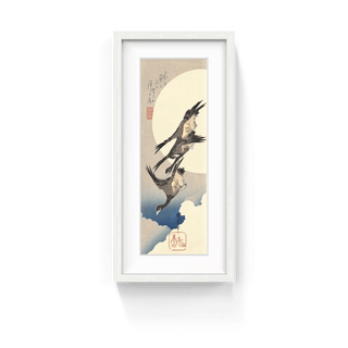 Wild Geese and Full Moon, After 1832-Utagawa Hiroshige (Andō Hiroshige)-Pinto Gallery