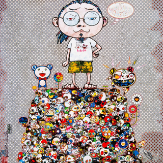 With the Notion of Death, the Flowers Look Beautiful, 2013-Takashi Murakami-Pinto Gallery