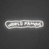 World Famous LED Neon Sign, 2024