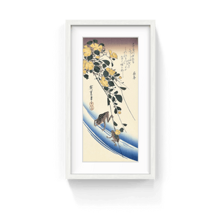 Yamabuki and Frog, After 1834-Utagawa Hiroshige (Andō Hiroshige)-Pinto Gallery