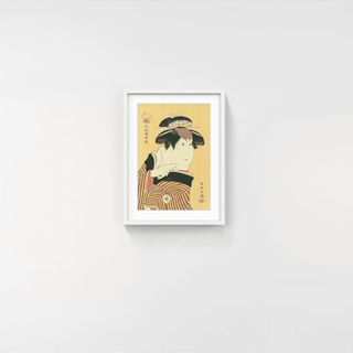 Yamatoya Tojaku (The Actor Iwai Hanshiro Ⅳ as Otoma, Daughter of Ohina from Inamuragasaki in Kamakura), After 1794-Toshusai Sharaku-Pinto Gallery