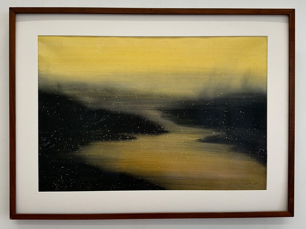 Yoshio Ikezaki - Silence in gold snow, 2020 - Pinto Gallery