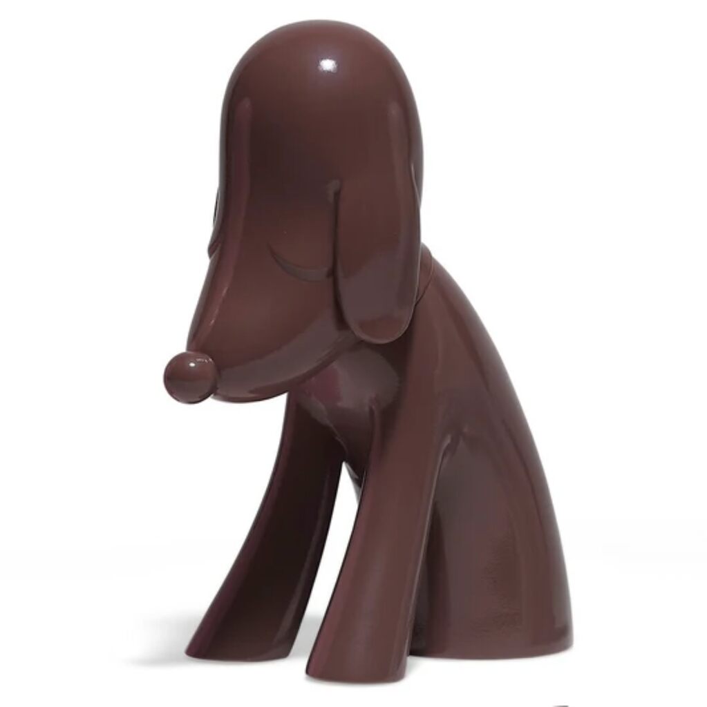 Yoshitomo Nara - Aomori Dog Piggy Bank (Brown), 2016 - Pinto Gallery