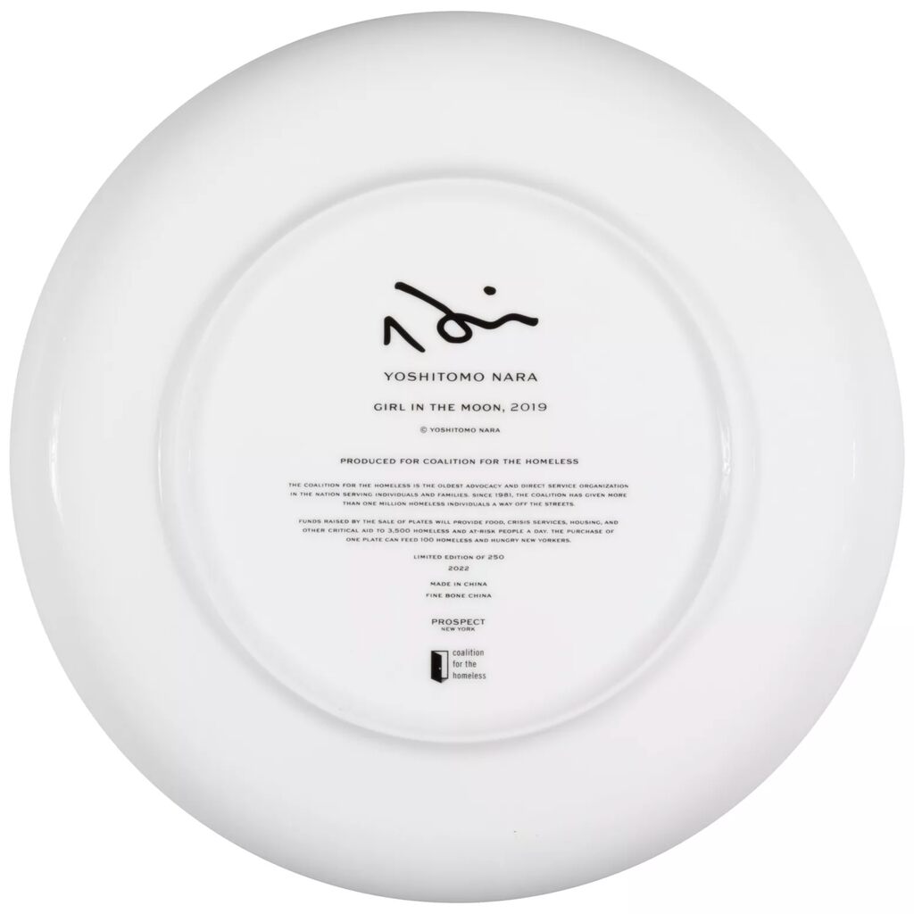 Yoshitomo Nara - Girl in the Moon, 2009, 2022 - Pinto Gallery