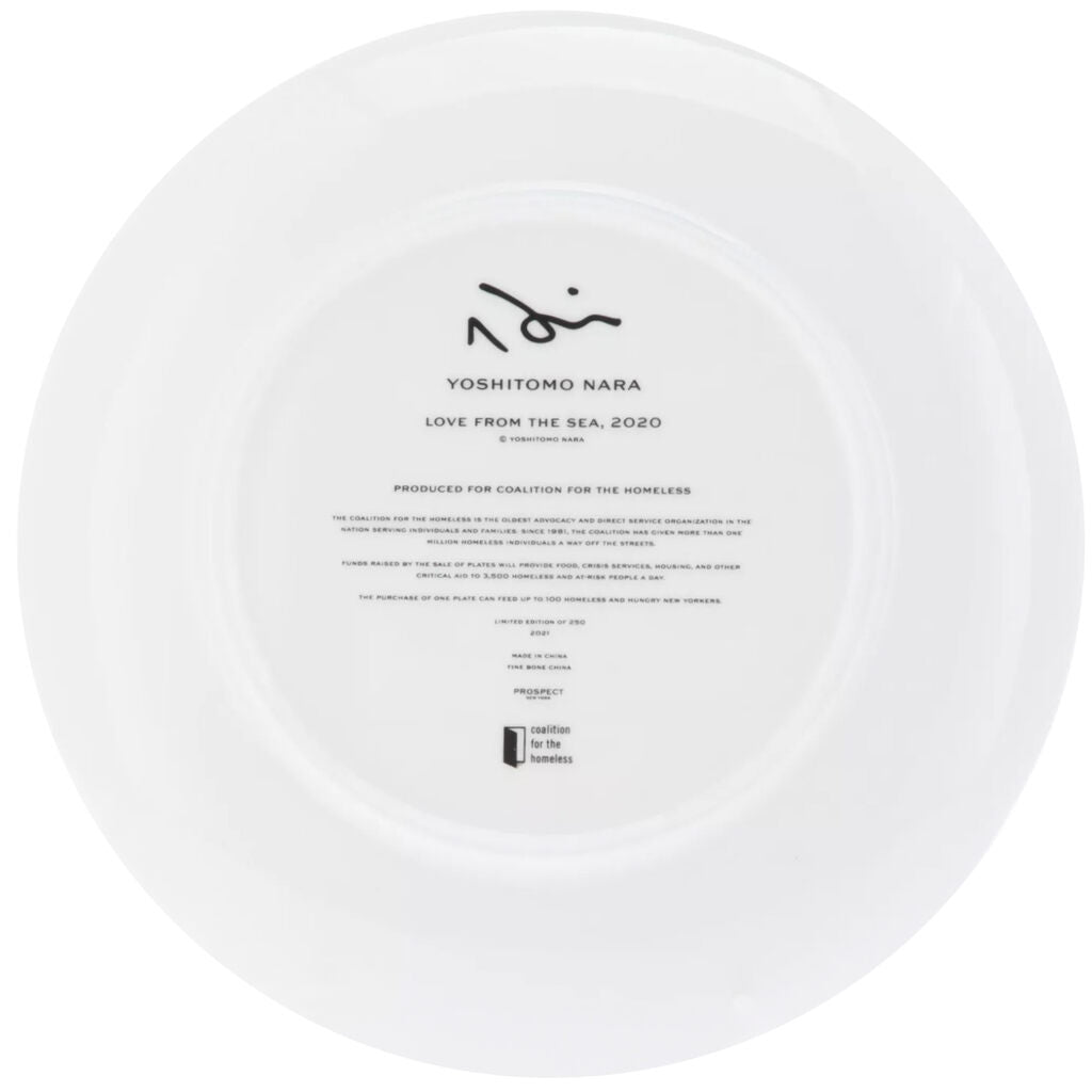 Yoshitomo Nara - Love from the Sea, 2020, 2021 - Pinto Gallery