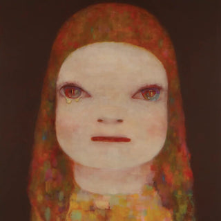 Yoshitomo Nara - Midnight Tears Scarf, 2025 - Pinto Gallery