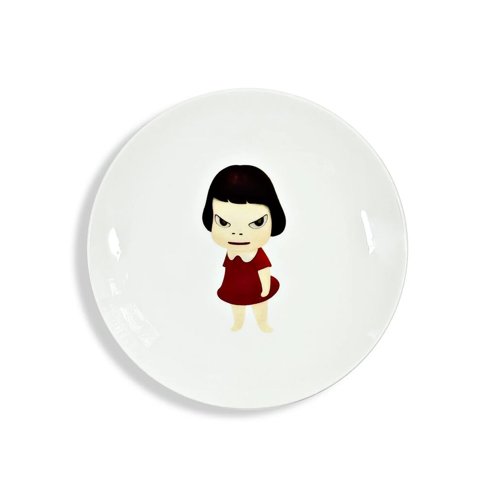 Yoshitomo Nara - Missing in Action Plate, 2025 - Pinto Gallery