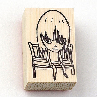 Yoshitomo Nara - Nara Stamps Bench Medium, 2020 - Pinto Gallery