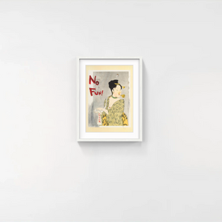 Yoshitomo Nara - No Fun!, "In the Floating World", 1999 - Pinto Gallery