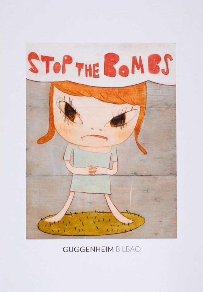 Yoshitomo Nara - Stop the Bombs (2019), 2024 - Pinto Gallery