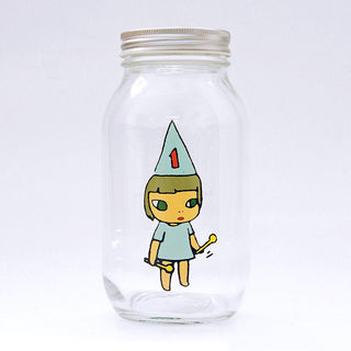 Yoshitomo Nara - Storage Jar Gril Large (Set of 3), 2020 - Pinto Gallery