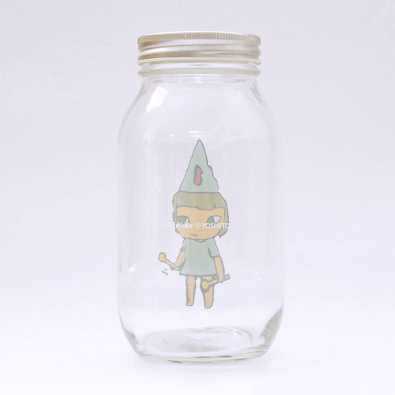 Yoshitomo Nara - Storage Jar Gril Large (Set of 3), 2020 - Pinto Gallery