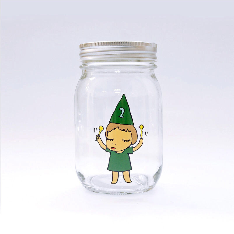 Yoshitomo Nara - Storage Jar Gril Medium (Set of 3), 2020 - Pinto Gallery