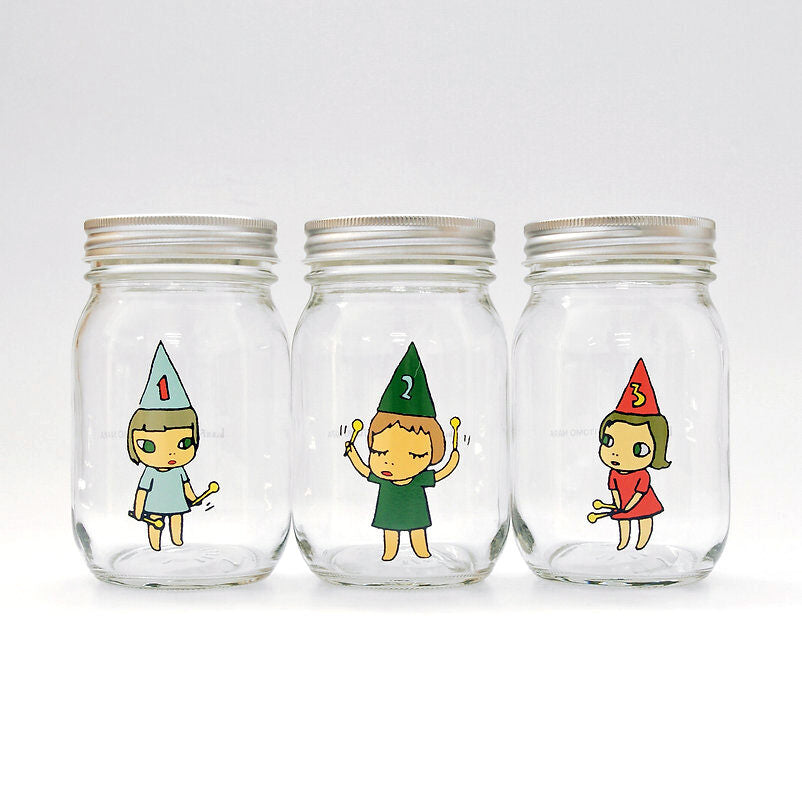 Yoshitomo Nara - Storage Jar Gril Medium (Set of 3), 2020 - Pinto Gallery