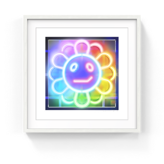 Takashi Murakami - Murakami Flower #1083 Neon, 2024 - Pinto Gallery