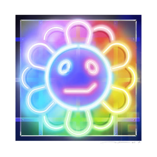 Takashi Murakami - Murakami Flower #1083 Neon, 2024 - Pinto Gallery