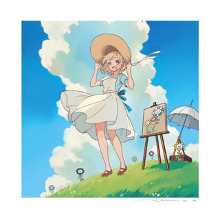 An Homage to Monet's "Woman with a Parasol", 2025-Takashi Murakami-Pinto Gallery