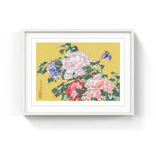 Katsushika Hokusai’s “Peonies and Butterflies” - SUPERFLAT, 2026-Takashi Murakami-Pinto Gallery