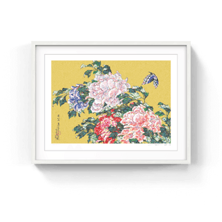 Katsushika Hokusai’s “Peonies and Butterflies” - SUPERFLAT, 2026-Takashi Murakami-Pinto Gallery