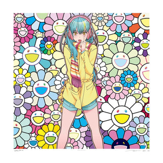 razz_02 Blue Hair, Pink Headphones, Yellow Cardigan w M.F, 2026-mebae-Pinto Gallery