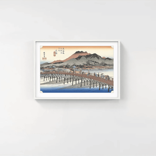 Sanjyo Ohashi, Kyoto, After 1833-Utagawa Hiroshige (Andō Hiroshige)-Pinto Gallery