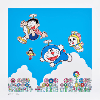 So Much Fun, Under the Blue Sky, 2021-Takashi Murakami-Pinto Gallery