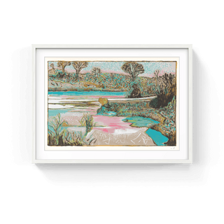 the river garden, 2025-Billy Childish-Pinto Gallery