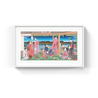 Torii Kiyonaga’s “A Party Viewing the Moon across the Sumida River” UFO, Flower Parent and Child, and Many Cats - SUPERFLAT, 2026-Takashi Murakami-Pinto Gallery