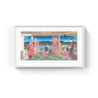 Torii Kiyonaga’s “A Party Viewing the Moon across the Sumida River” UFO, Flower Parent and Child, and Many Cats - SUPERFLAT, 2026-Takashi Murakami-Pinto Gallery