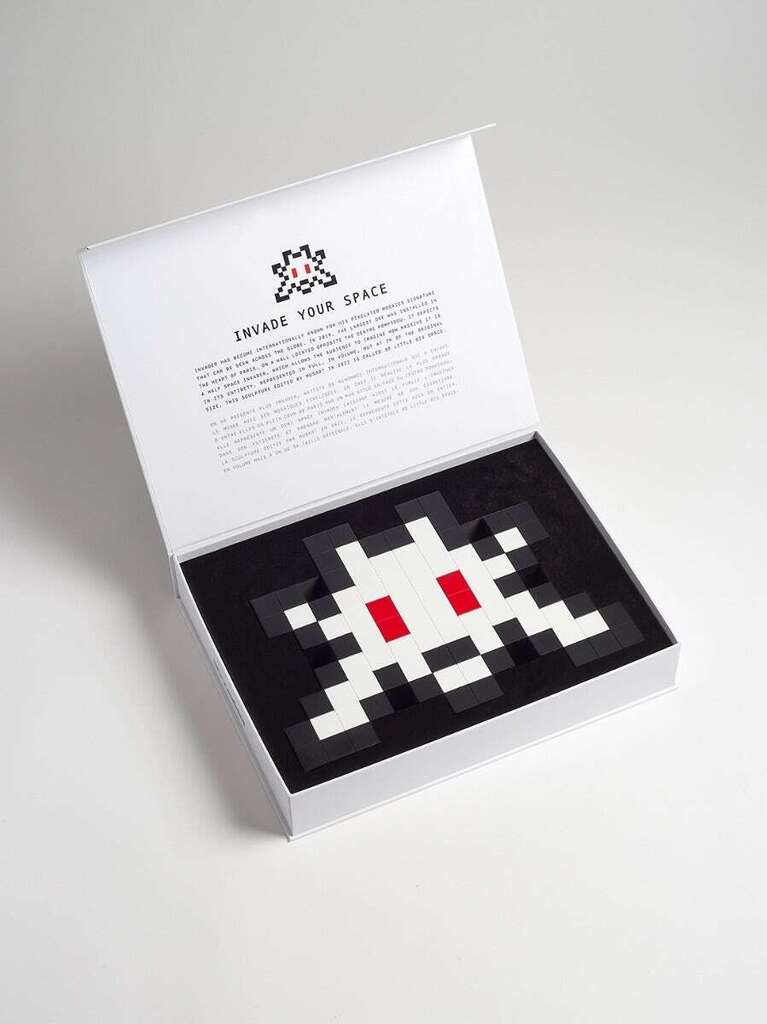 Invader | 3D Little Big Space, 2022 – Pinto Gallery