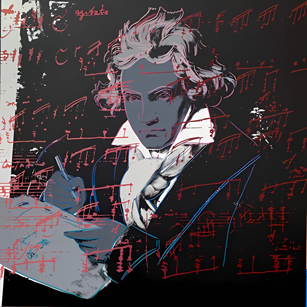 Andy Warhol - Beethoven 391, 1967 printed later - Pinto Gallery