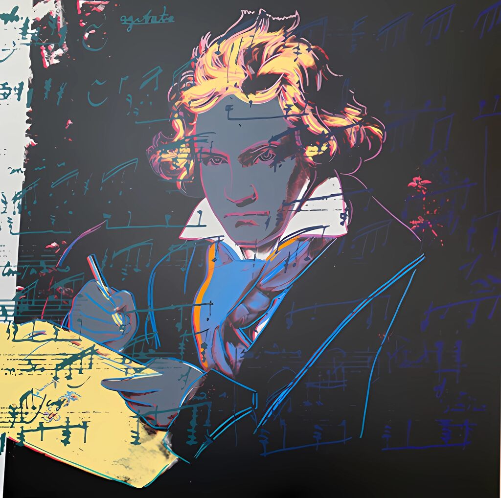 Andy Warhol - Beethoven 393, 1967 printed later - Pinto Gallery