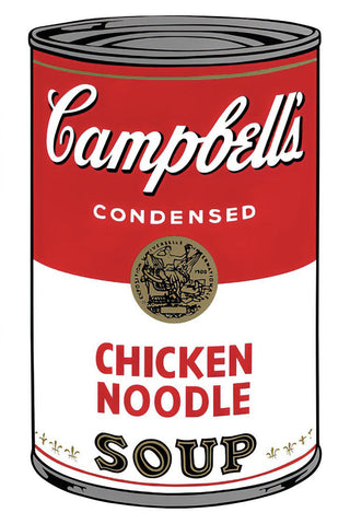 Andy Warhol - Campbell's Soup Can 11.45 (Chicken Noodle), 1960s printed after - Pinto Gallery