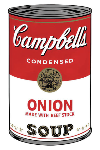 Andy Warhol - Campbell's Soup Can 11.47 (Onion), 1960s printed after - Pinto Gallery