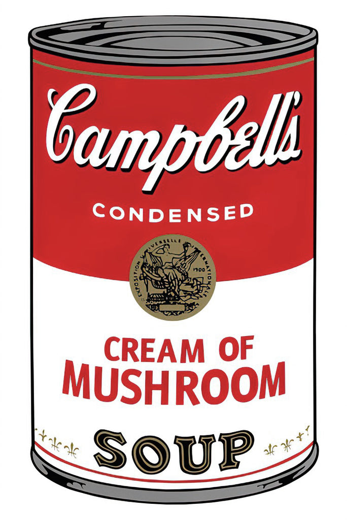 Andy Warhol - Campbell's Soup Can 11.53 (Mushroom), 1960s printed after - Pinto Gallery