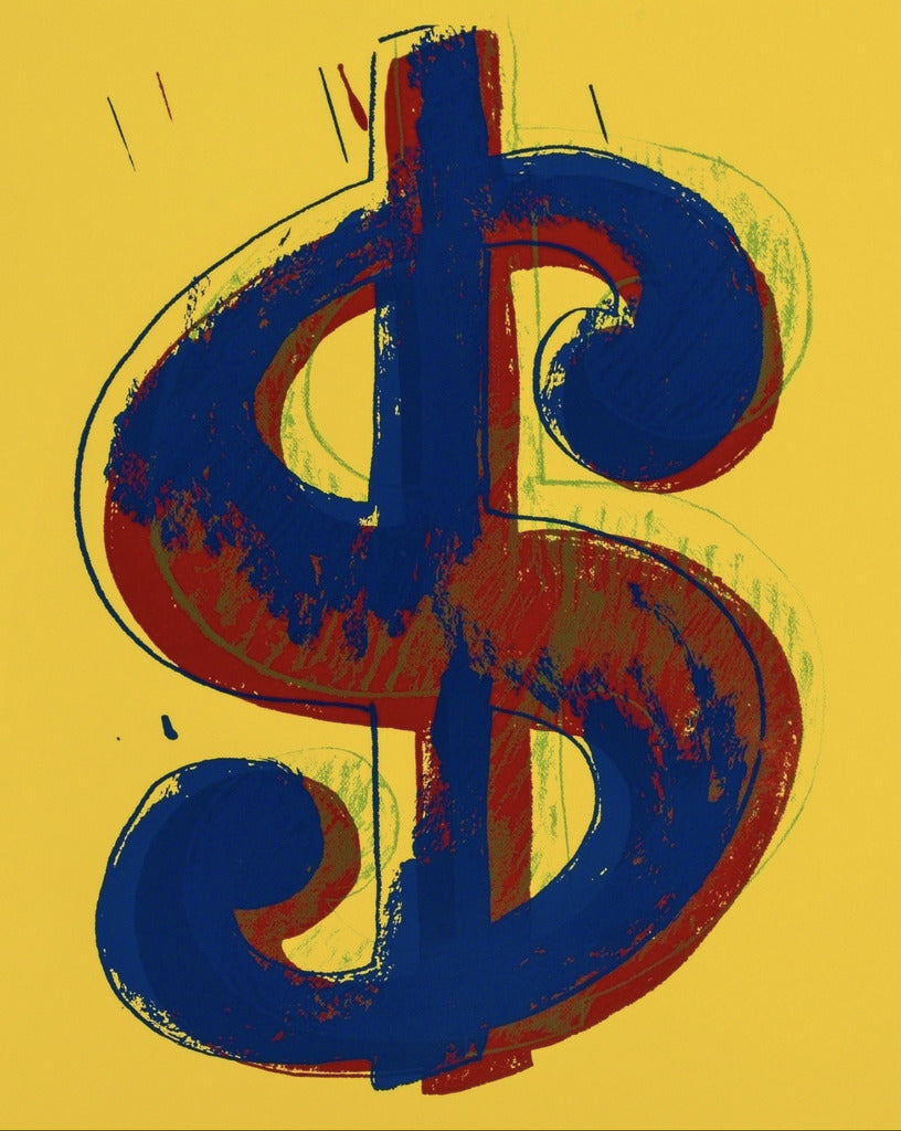 Andy Warhol - Dollars Signs (set of 4), 1967 printed later - Pinto Gallery