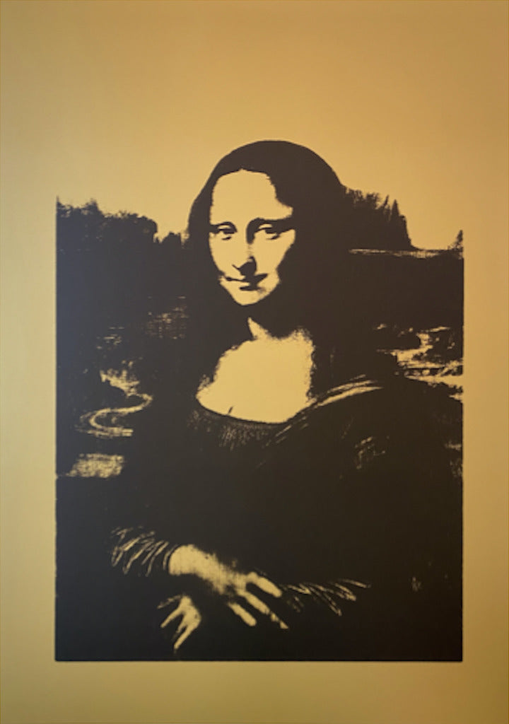 Andy Warhol - Mona Lisa - Gold, 1967 printed later - Pinto Gallery