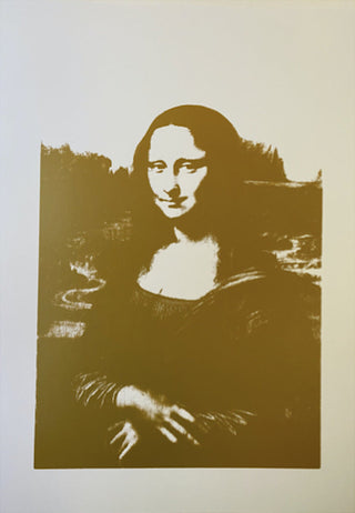 Andy Warhol - Mona Lisa - Gold, 1967 printed later - Pinto Gallery