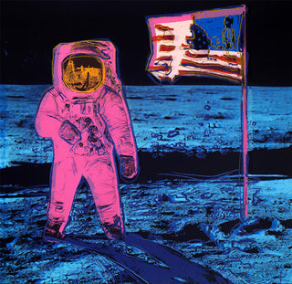 Andy Warhol - Moonwalk (Pink), 1967 printed later - Pinto Gallery