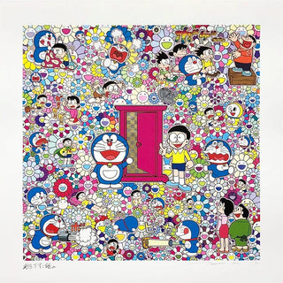 Anywhere Door (Dokodemo Door): A Lot Will Happen in Our Lives Going Forward, 2022-Takashi Murakami-Pinto Gallery