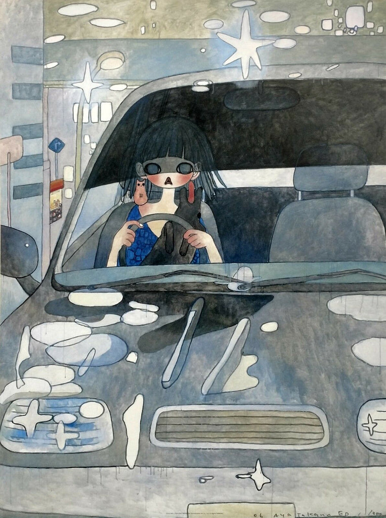 Aya Takano - Drive with a night dog, 2006 - Pinto Gallery