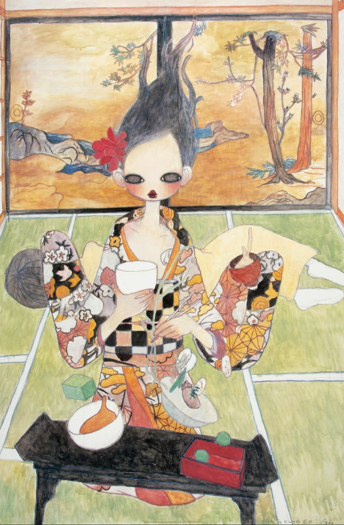 Aya Takano - The Weightless Room, 2004 - Pinto Gallery