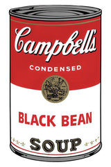 Campbell's Soup Can 11.44 (Black Bean) (1960s printed later)